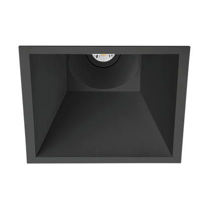 Spotlight Swap Square, Matt Black, 4000K, DALI / Push, 44° Beam Angle, 7W, IP20, CRI>90