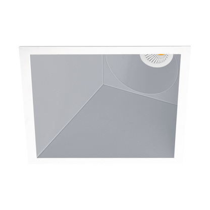 Spotlight Swap Square Asymmetric, Aluminium, 2700K, DALI / Push, 52° Beam Angle, 7W, IP20, CRI>97