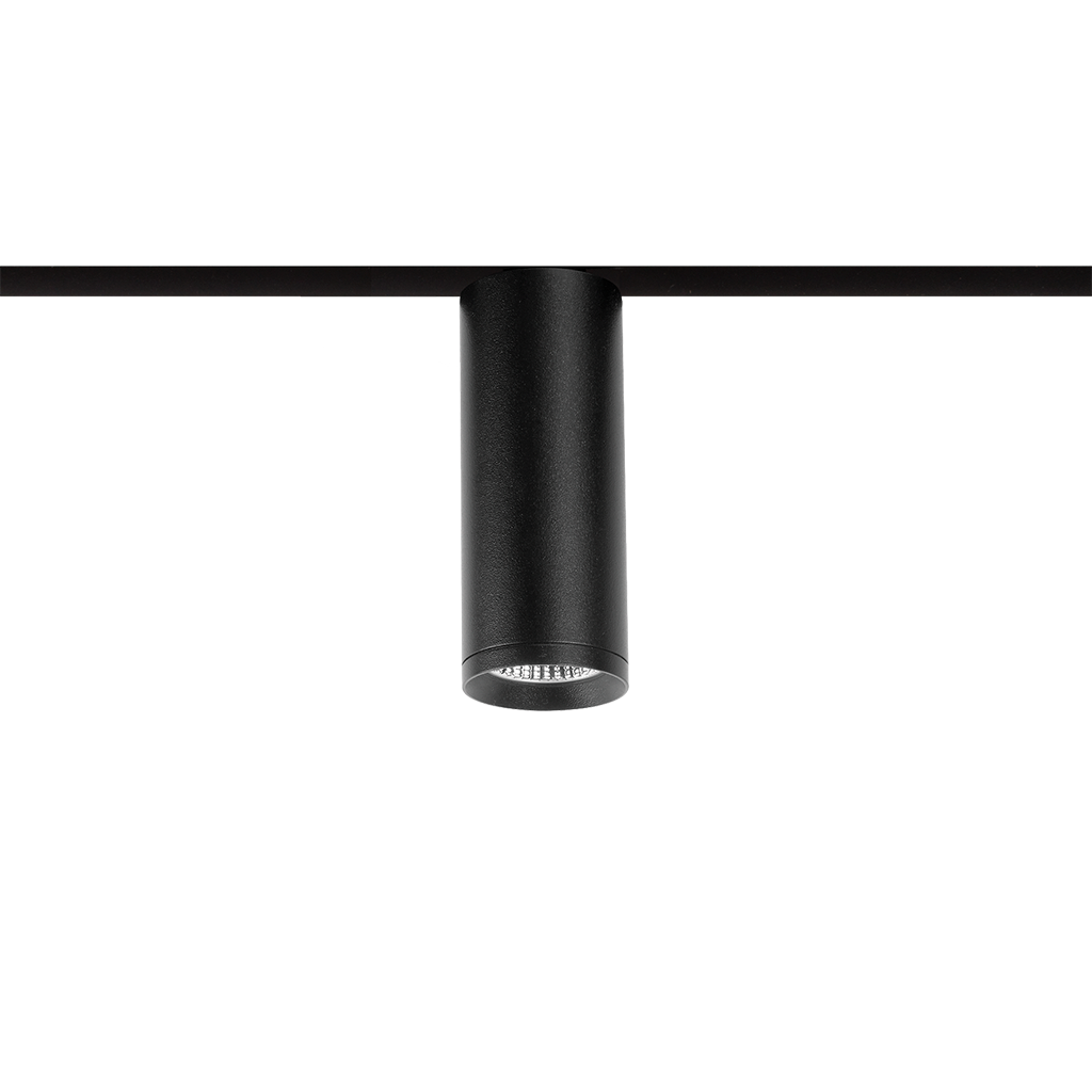 Spot Pentru Șină Arkoslight Top 48V, Negru Texturat, 2700K, Dali, Unghi 30°, 6,5W, Ip20, Cri>90