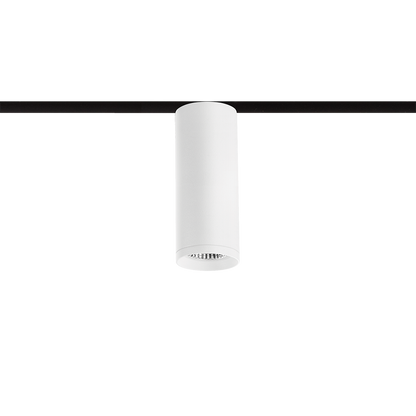 Spot Pentru Șină Arkoslight Top 48V, Alb Texturat, 2700K, Dali, Unghi 20°, 6,5W, Ip20, Cri>90