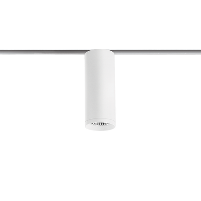 Spot Pentru Șină Arkoslight Top 48V, Alb Texturat - Șină Albă, 2700K, Dali, Unghi 20°, 6,5W, Ip20, Cri>90