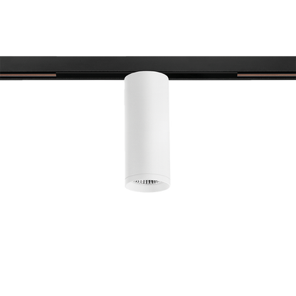 Track Spotlight Arkoslight Top 48V Short, Textured White, 2700K, DALI, 56° Beam Angle, 6.5W, IP20, CRI>90