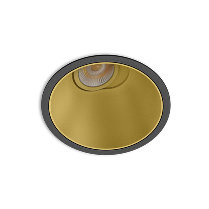 Spot Buddy L Tilt Tunable White, Negru-Auriu, Tunable White 2700 - 5000K, Dali, Unghi 51°, 11,6W, Ip54, Cri>90