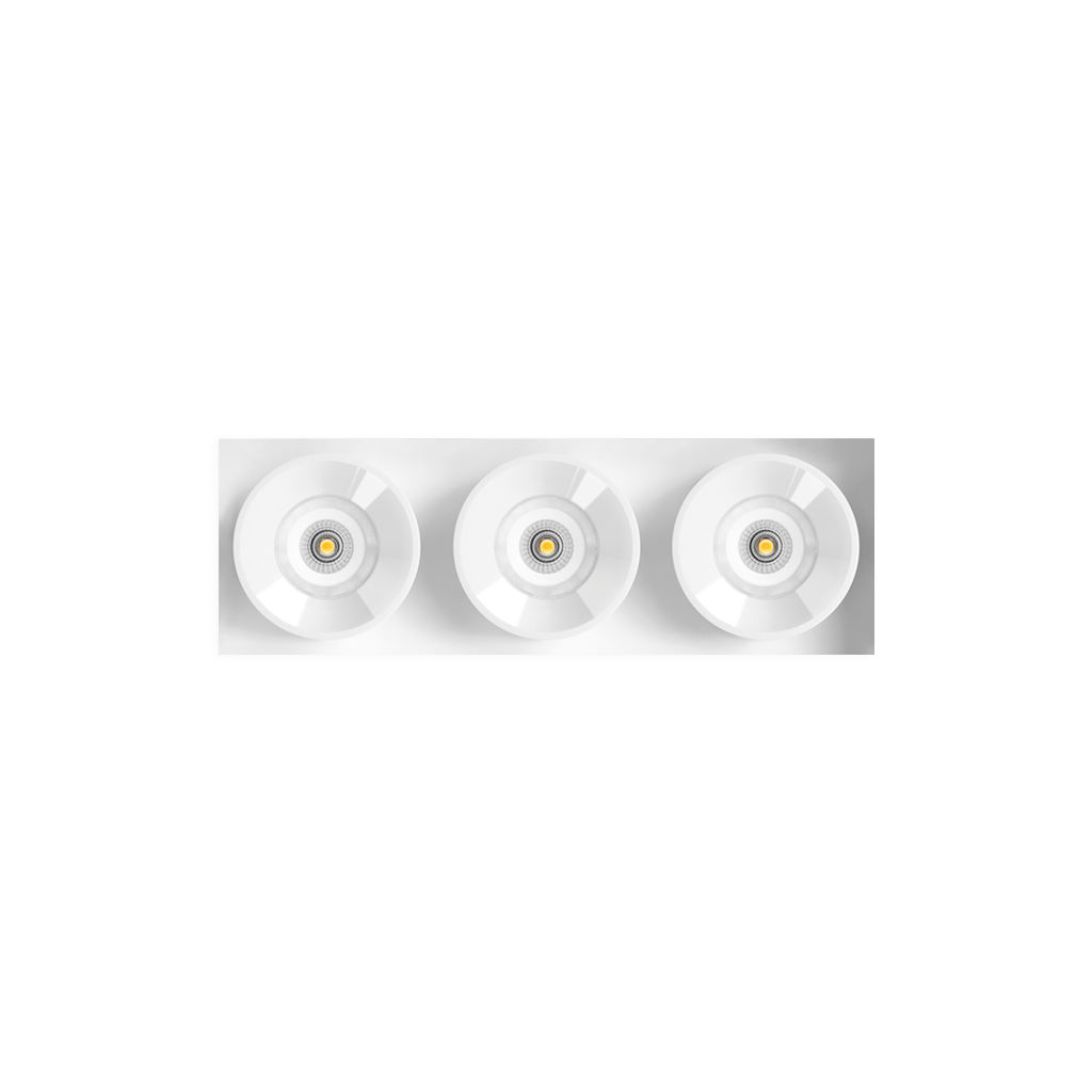 Spotlight Black Foster Trimless 3, White, 3500K, Non-Dimmable, 38° Beam Angle, 6.3W, IP20, CRI>90