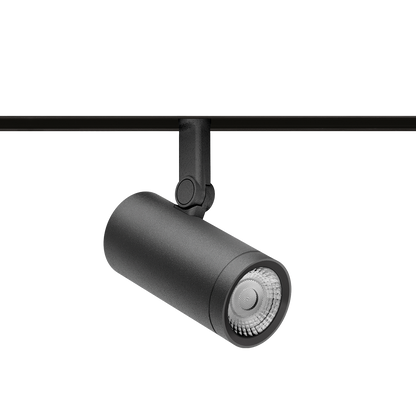 Track Spotlight Arkoslight Coco M 48V, Textured Black, 3000K, DALI, 32° Beam Angle, 11.6W, IP20, CRI>90