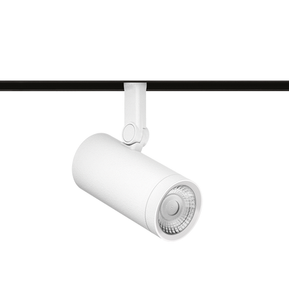 Spot Pentru Șină Arkoslight Coco M 48V, Alb Texturat, 2700K, Dali, Unghi 32°, 11,6W, Ip20, Cri>90