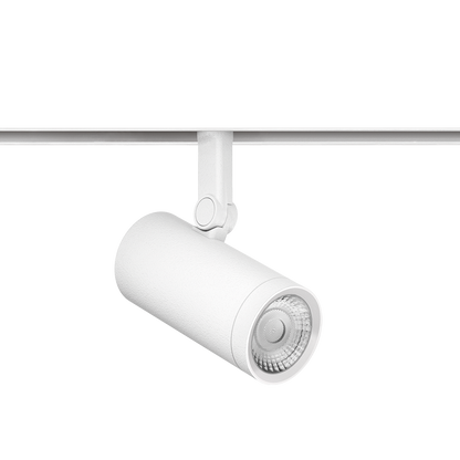 Track Spotlight Arkoslight Coco M 48V, Textured White - White Track, 2700K, DALI, 32° Beam Angle, 11.6W, IP20, CRI>90