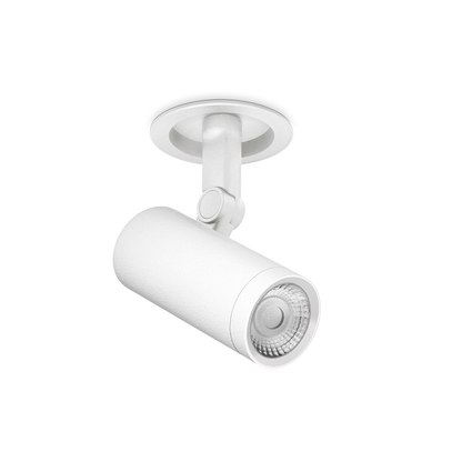 Spotlight Coco M Recessed Super Spot, Textured White, 3000K, DALI, 13° Beam Angle, 8.7W, IP20, CRI>90