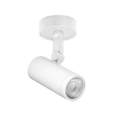 Spotlight Coco M Surface-Mounted, Textured White, 2700K, DALI, 32° Beam Angle, 11.6W, IP20, CRI>90