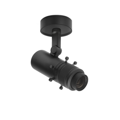 Spotlight Coco Shaper Surface-Mounted, Textured Black, 3000K, DALI, 53° Beam Angle, 6W, IP20, CRI>90