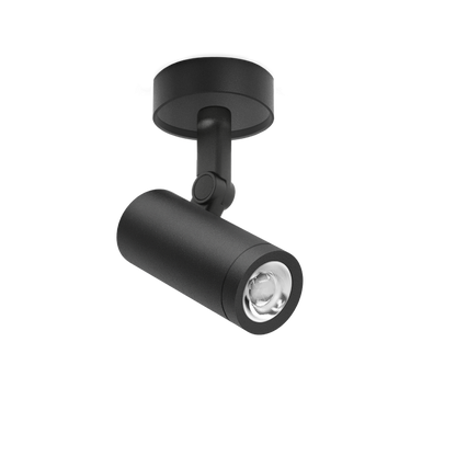 Spotlight Coco Surface-Mounted, Textured Black, 3500K, DALI, 20° Beam Angle, 8.7W, IP20, CRI>90