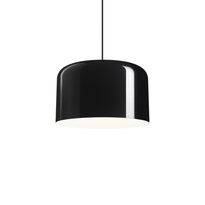 Pendul Hey Joe, Negru Lucios, 3000K, Dali, Unghi 86°, 11,5W, Ip20, Cri>90, Max. 2 M