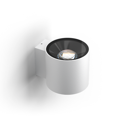 Spotlight Wall Mr Beam, Textured White, 2700K, Non-Dimmable, 64° Beam Angle, 8W, IP65, CRI>90