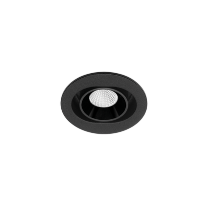 Spot Nano Tilt, Negru Texturat, 3000K, Dali, Unghi 18°, 5,5W, Ip20, Cri>90