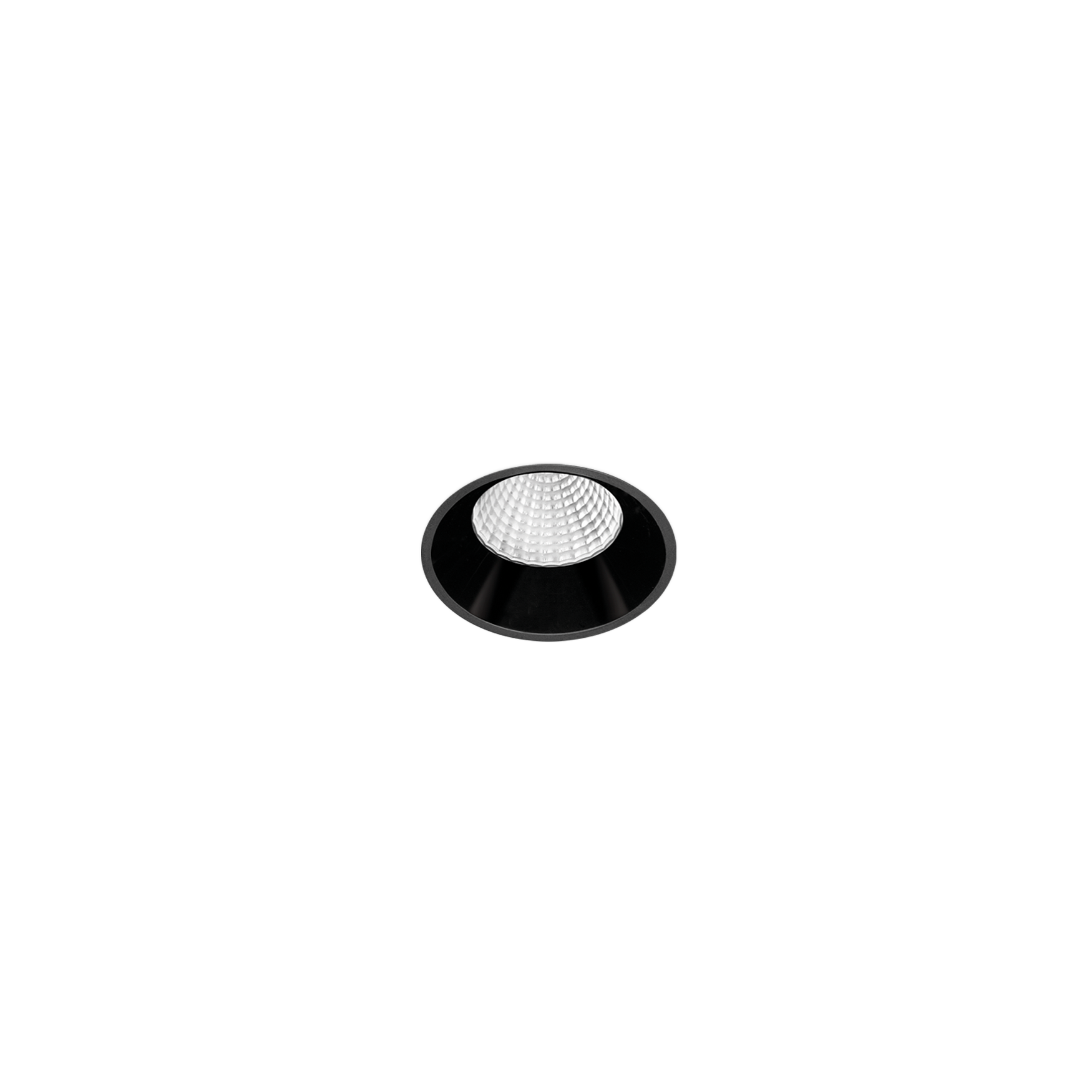 Spotlight Nano Trimless, Black, 3000K, Non-Dimmable, 34° Beam Angle, 5.5W, IP20, CRI>90