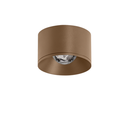 Spotlight Puck Outdoor, Textured Oxidon, 3000K, Non-Dimmable, 38° Beam Angle, 8W, IP65, CRI>90