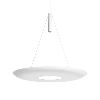 Pendant Tray 55 Base, Textured White, 2700K, DALI, Beam Angle Up: 118° - Down: 29°, 5.6W, IP20, CRI>90, Max. 2 m