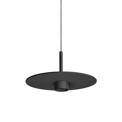 Pendant Zenit Base, Textured Black, 2700K, Non-Dimmable, Beam Angle Up:101° - Down:34°, 8W, IP20, CRI>90, Max. 2 m
