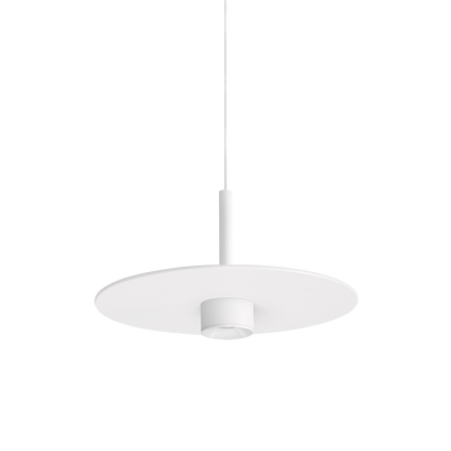 Pendant Zenit Base, Textured White, 2700K, Non-Dimmable, Beam Angle Up:101° - Down:34°, 8W, IP20, CRI>90, Max. 2 m