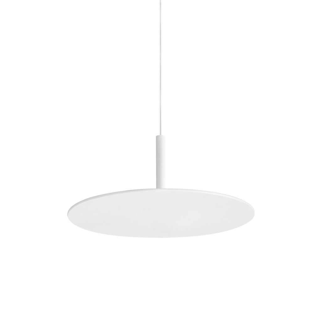Pendant Zenit Indirect Base, Textured White, 2700K, Non-Dimmable, 101° Beam Angle, 3.7W, IP20, CRI>90, Max. 2 m