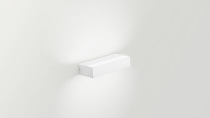 Aplică De Perete Rec Outdoor Double, Alb Texturat, 3000K, Dali, Unghi 114°, 12W, Ip65, Cri>90