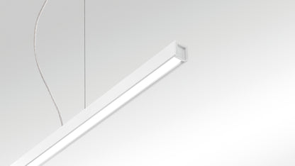 Pendul Line Micro Susp 1400, Negru Texturat, 3000K, Dali, Unghi 105°, 13,5W, Ip20, Cri>90, Max. 2 M