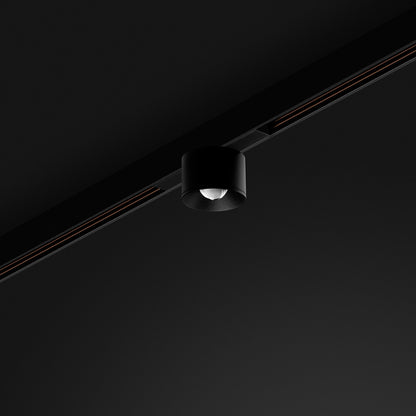 Spot Pentru Șină Arkoslight Puck S 48V, Alb Texturat, 2700K, Dali, Unghi 42°, 6W, Ip20, Cri>90