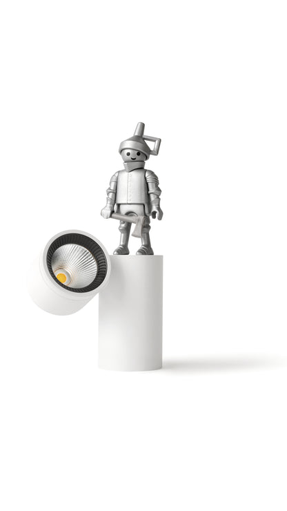 Spotlight Io Surface-Mounted, Textured White, 3500K, Non-Dimmable, 20° Beam Angle, 4.5W, IP20, CRI>90