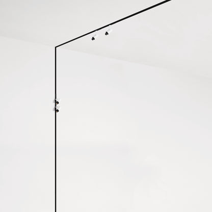Spot Pentru Șină Arkoslight Minimal Plus Micro 24V, Alb Texturat, 3000K, Dim Options, Unghi 10°-35°, 4,7W, Ip20, Cri>90