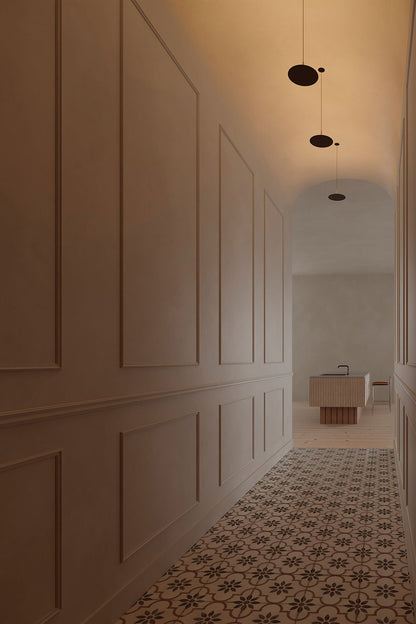Pendant Zenit Indirect, Textured White, 2700K, DALI, 101° Beam Angle, 3.7W, IP20, CRI>90, Max. 2 m