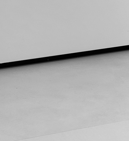 Profil Tip Plintă și Scafă Ascunsă Shadow Gap Light, M1, Aluminiu, Negru Mat, Anodizat, 2 m, 16,2 x 55 mm