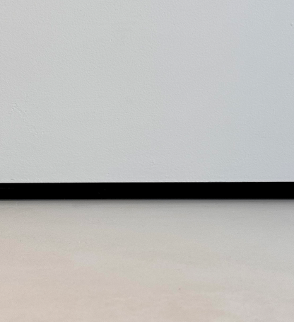 Profil Tip Plintă și Scafă Ascunsă Shadow Gap Light, M1, Aluminiu, Negru Mat, Anodizat, 2 m, 16,2 x 55 mm