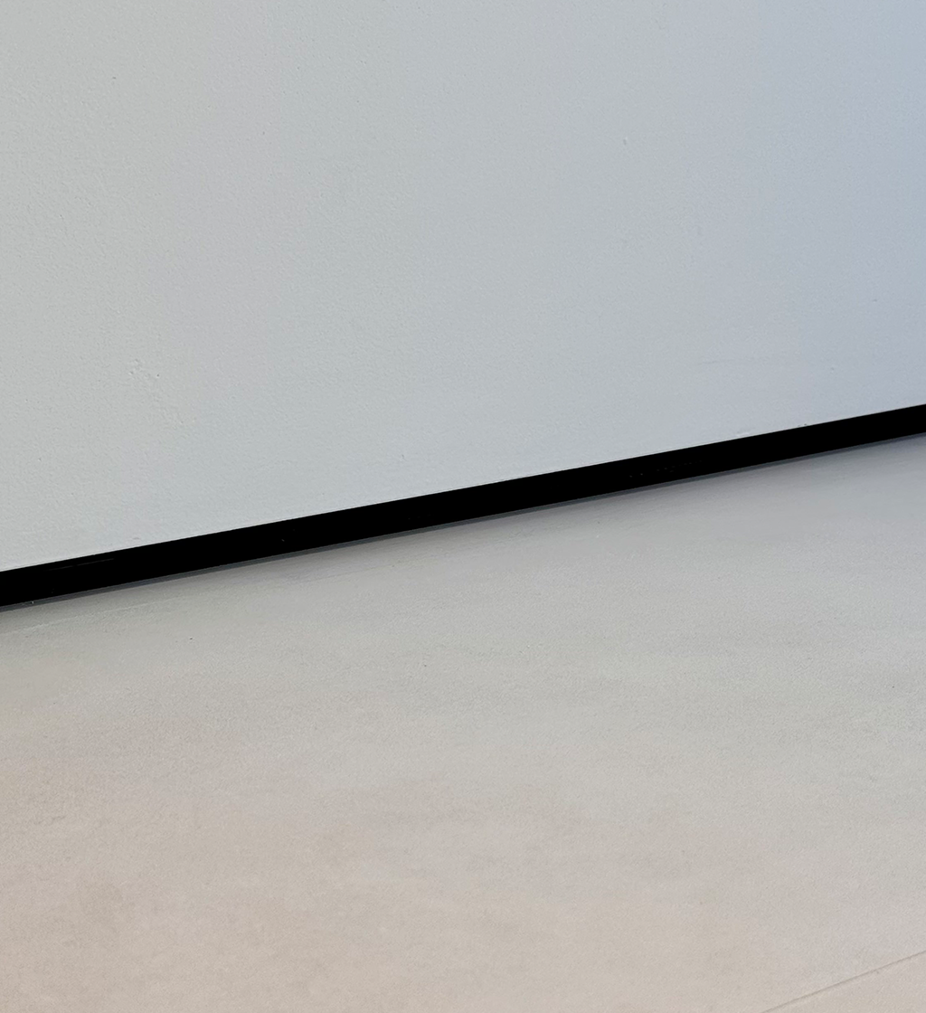 Profil Tip Plintă și Scafă Ascunsă Shadow Gap Light, M1, Aluminiu, Negru Mat, Anodizat, 2 m, 16,2 x 55 mm