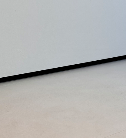 Profil Tip Plintă și Scafă Ascunsă Shadow Gap Light, M1, Aluminiu, Negru Mat, Anodizat, 2 m, 16,2 x 55 mm