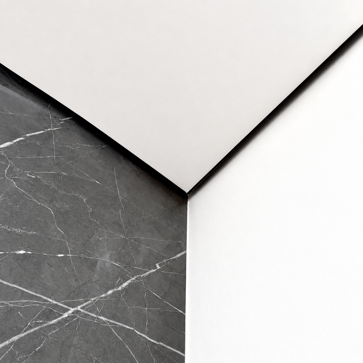 Profil Tip Scafă Ascunsă Shadow Gap Light, M3, Aluminiu, Negru Mat, Anodizat, 2 m, 42 x 55 mm