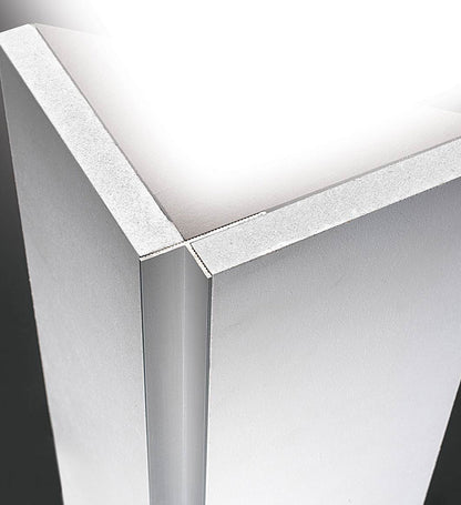 Profil Tip Plintă și Scafă Ascunsă Shadow Gap, PS130, Aluminiu, Argintiu, Anodizat, 2,7 m, 14,4 x 38,2 mm